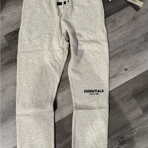 Essentials Fear of God Light Oatmeal Sweatpants